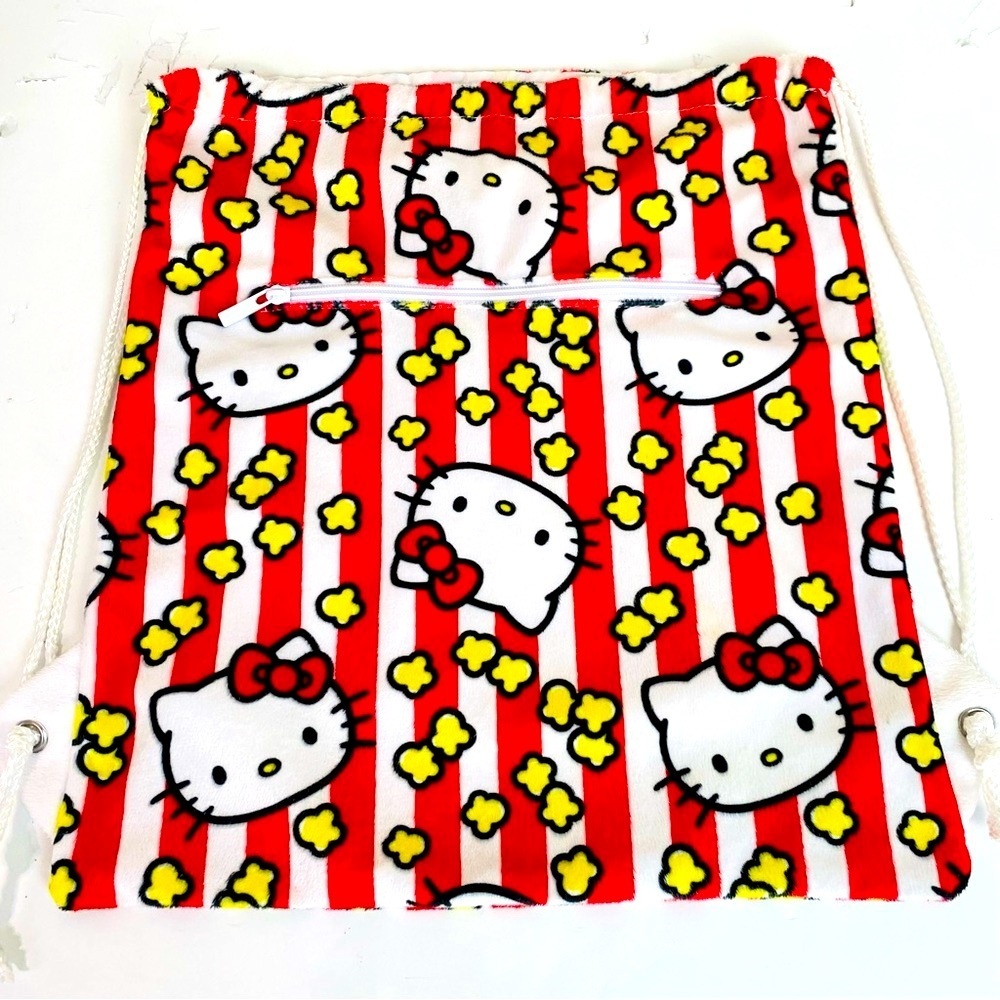 Universal Studios Hello Kitty Popcorn Drawstring … - image 2